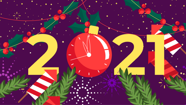 С наступающим 2021!